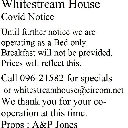 Bed & Breakfast Whitestream House